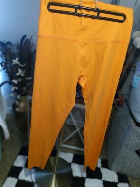 Aerie High-Waist Leggings in Bright Orange